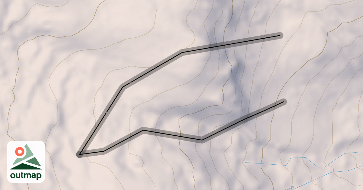 Map of No. 4 Headwall