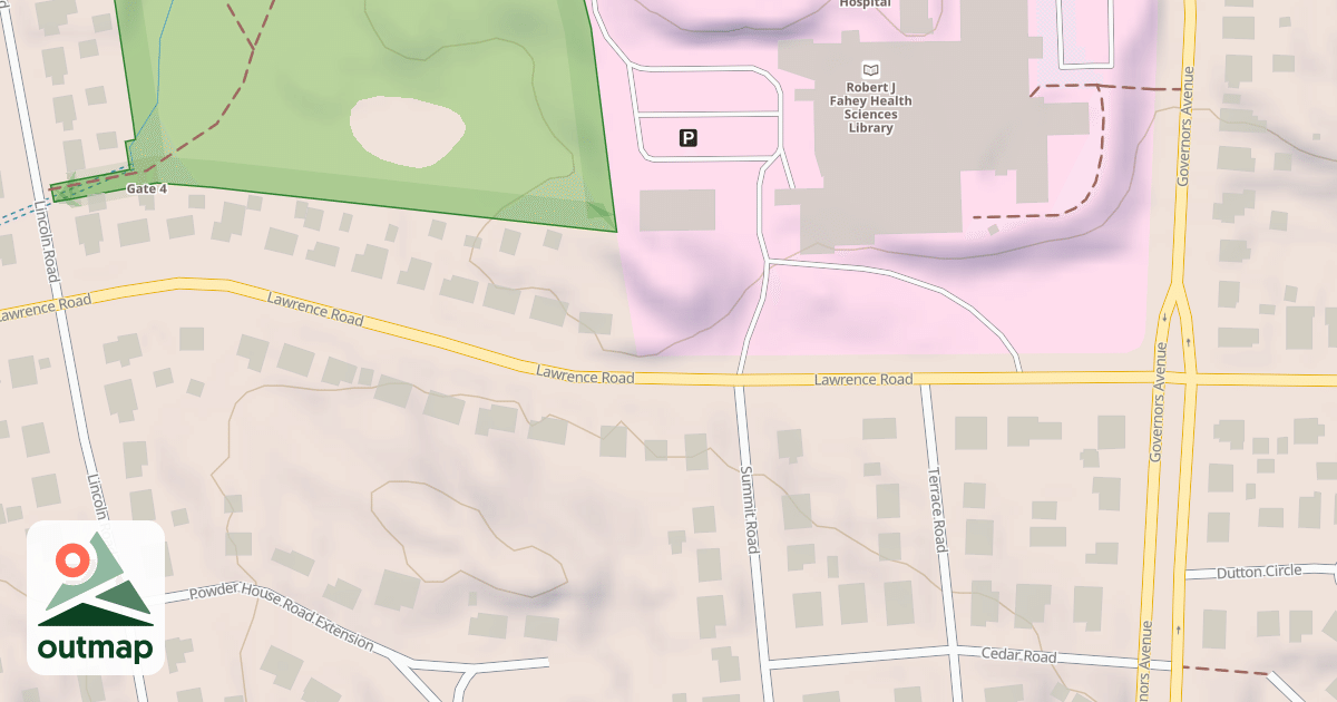 Map of Climbing Boulder
