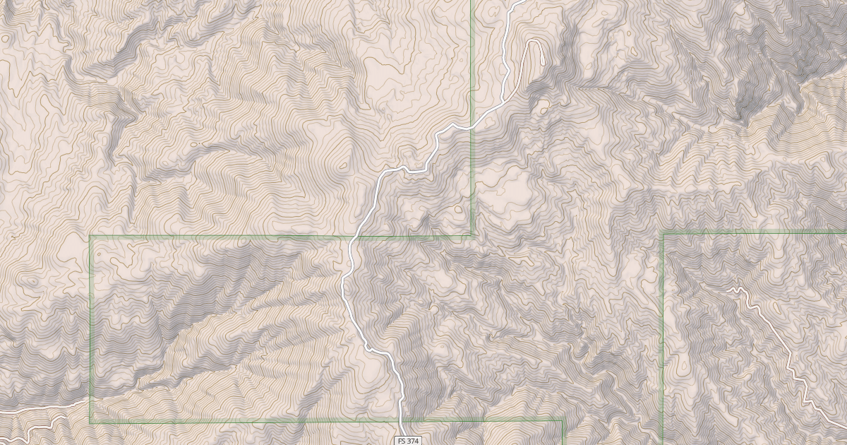 Map preview of HARRIS CREEK SUMMIT