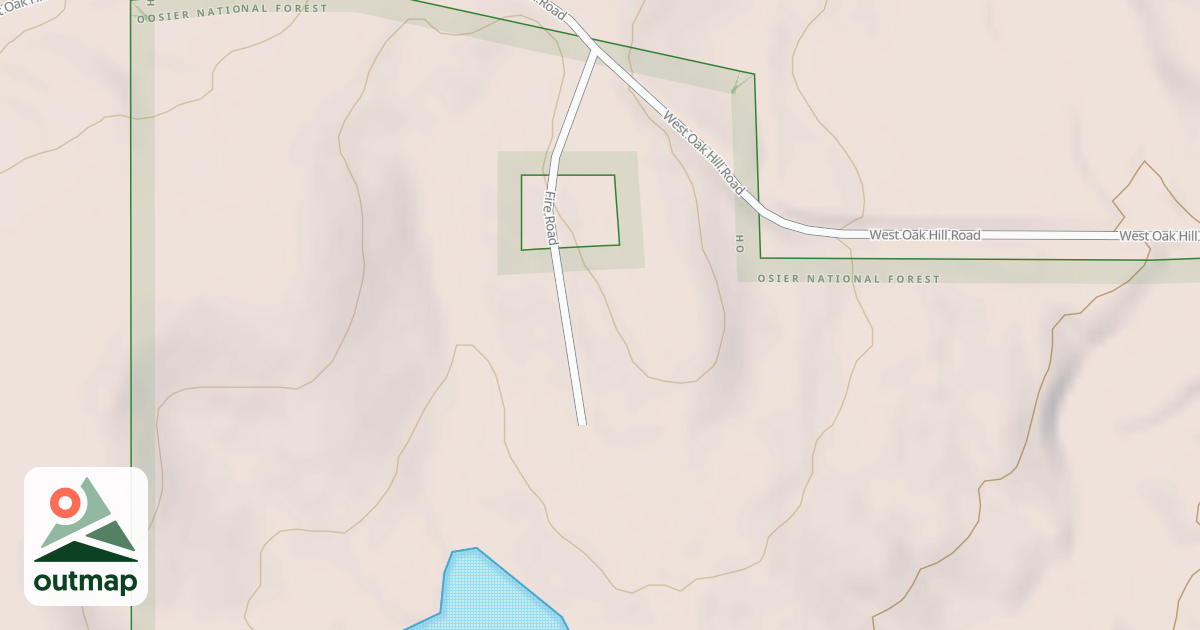 Map of LEATHERBURY POND