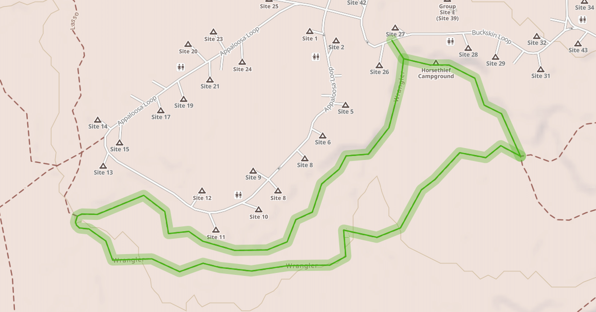 Map preview of Wrangler