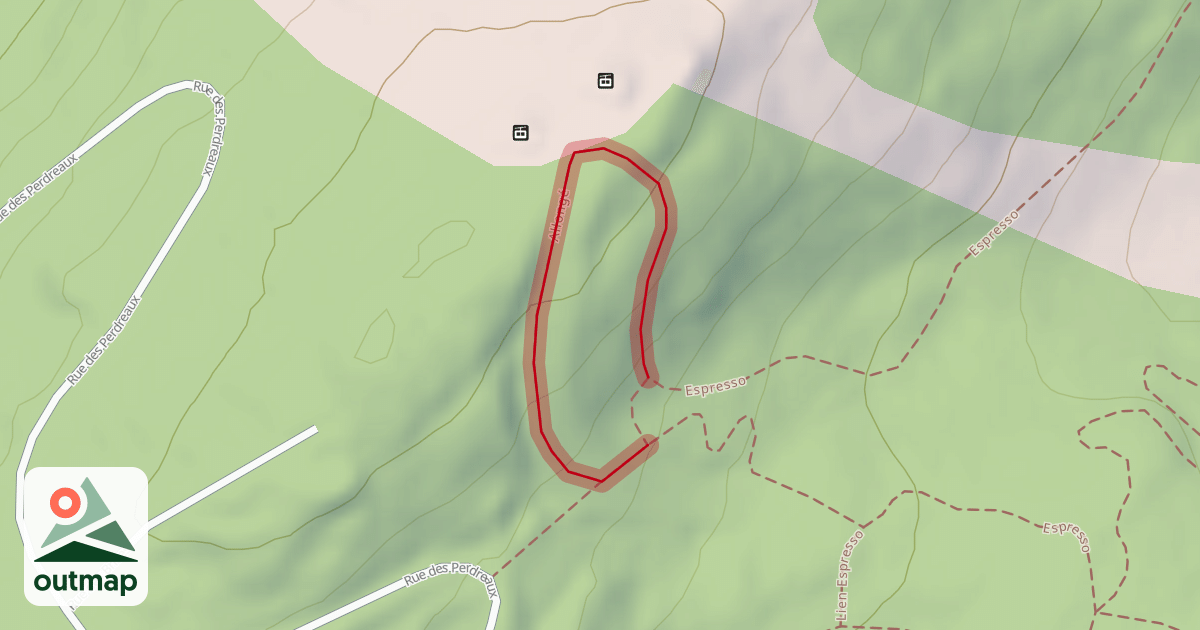 Map of Allongé