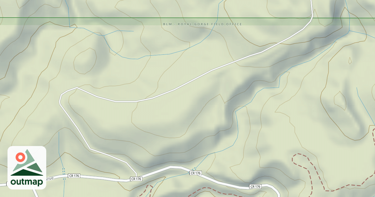 Map of BLM National GTLF Public Motorized Roads a1a0cc19-a599-4334-ad95-658e34d635c7