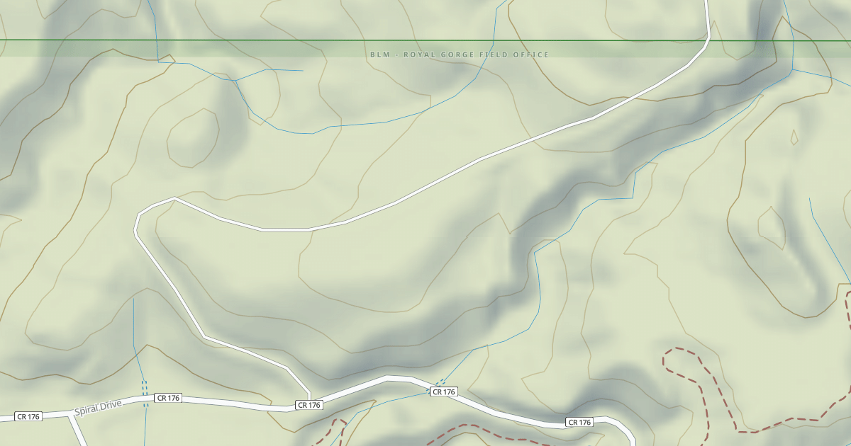 Map preview of BLM National GTLF Public Motorized Roads a1a0cc19-a599-4334-ad95-658e34d635c7