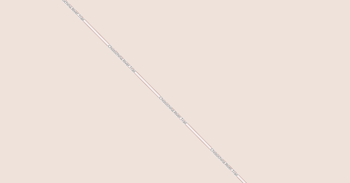 Map preview of Chistochina River