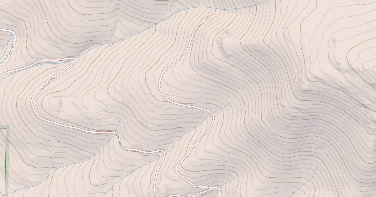 Map preview of MESSENGER GULCH SP