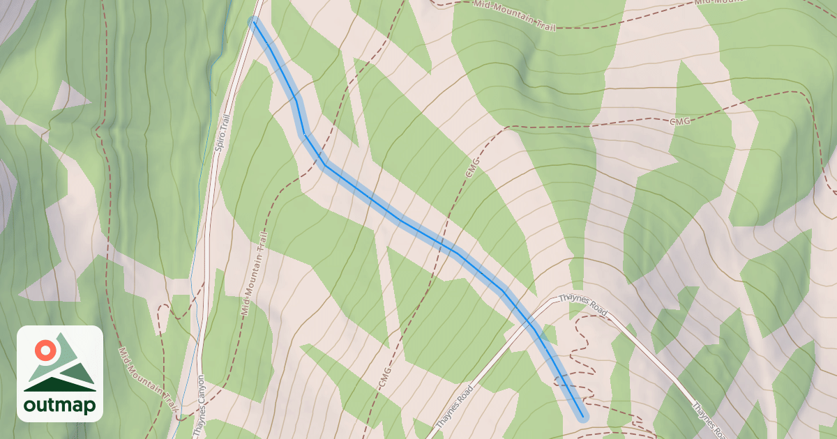 Map of Sunnyside