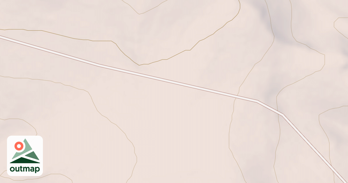 Map of Radar Hill OHV Trails