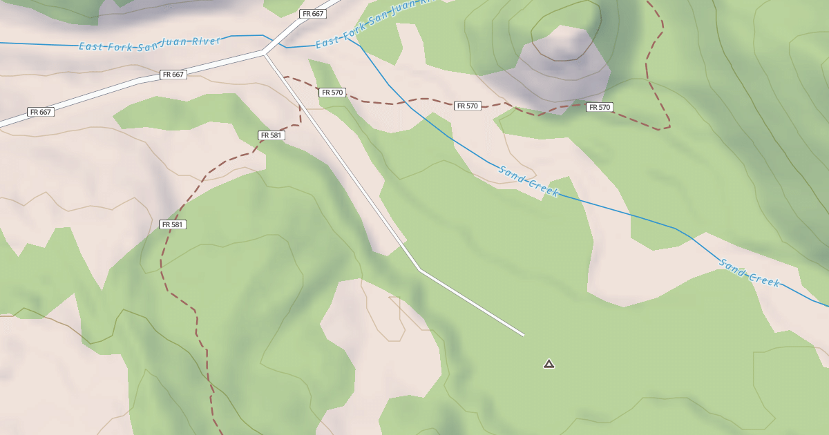 Map preview of SAND CRK