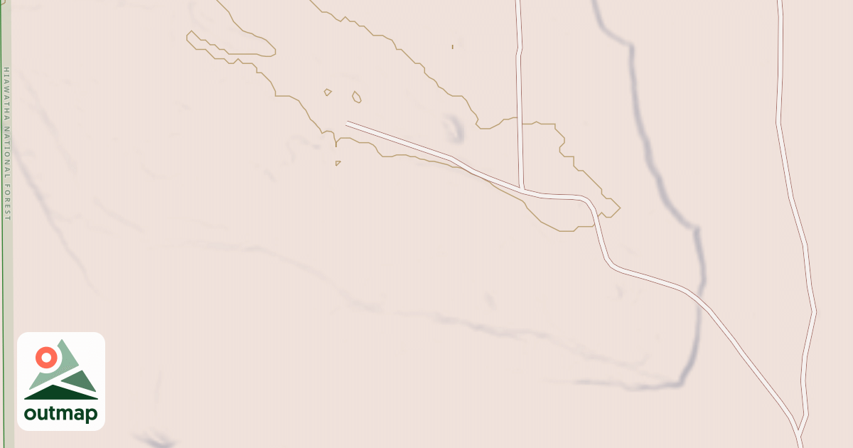 Map of HAY LAKE SPUR A