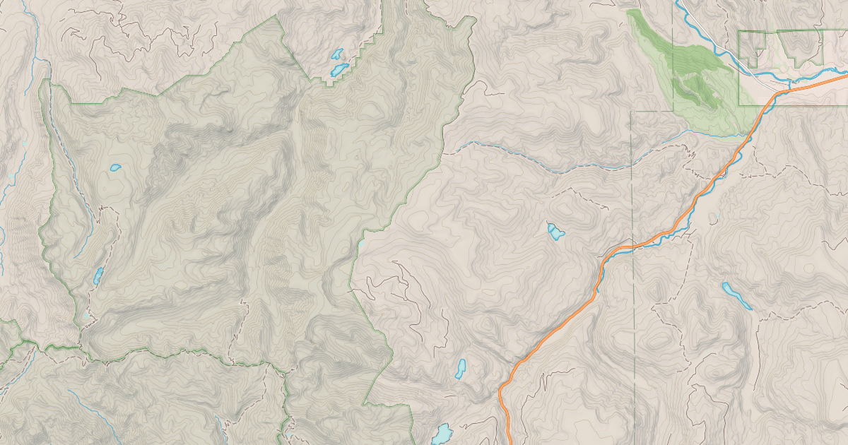Map preview of LAKE FORK