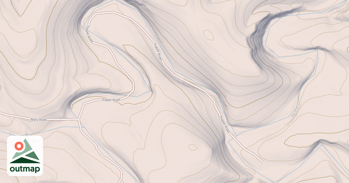Map of THAYER