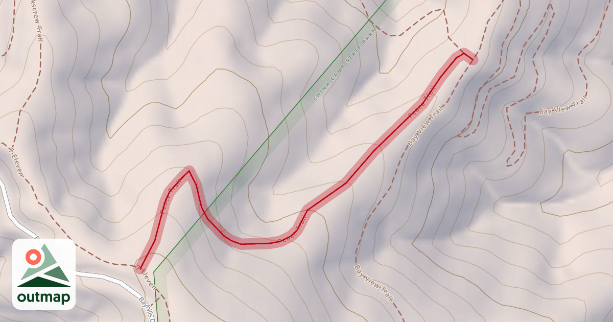 Map of Peace Trail