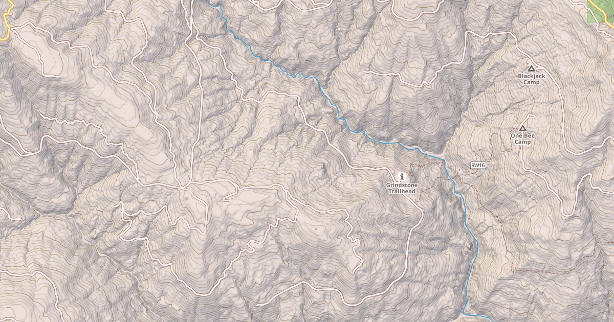 Map preview of GRINDSTONE CREEK