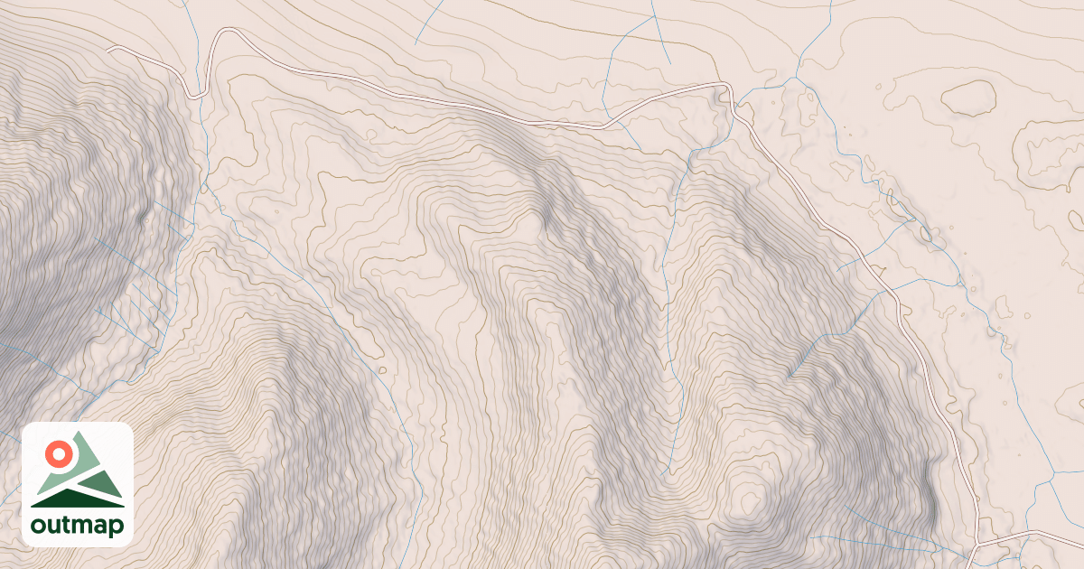 Map of GOOSE COVE