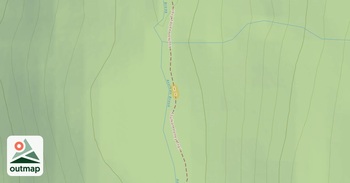 Map of Asulkan Valley Trail