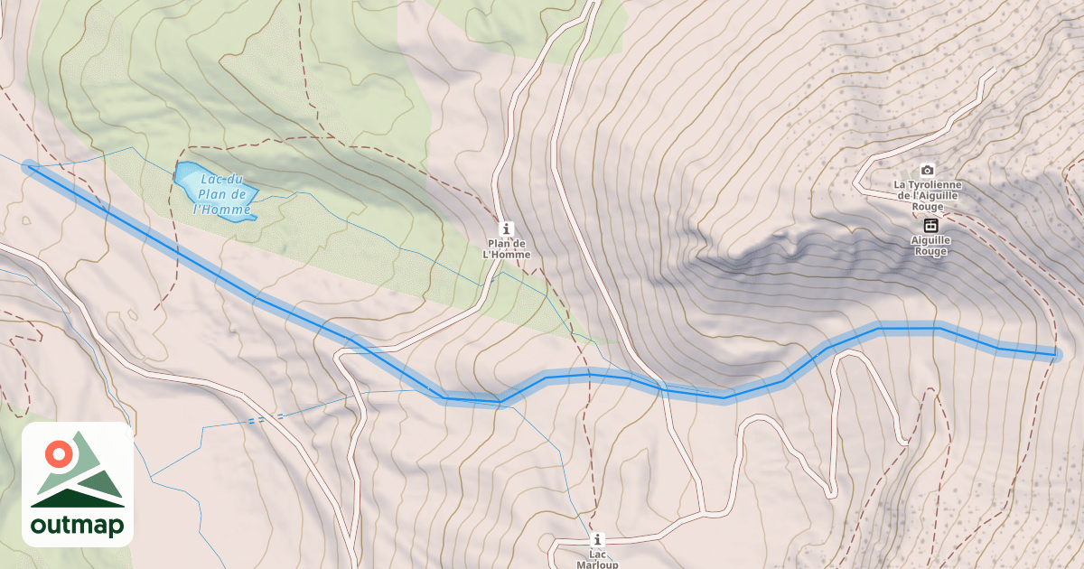 Map of Arandelières