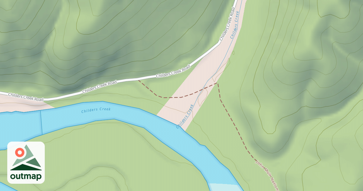 Map of CHILDERS CR. PARKING