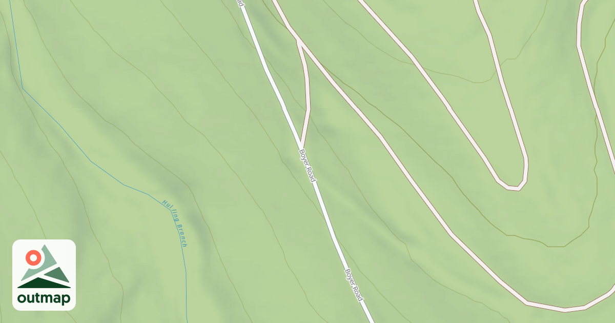 Map of Whiskey Springs Trails