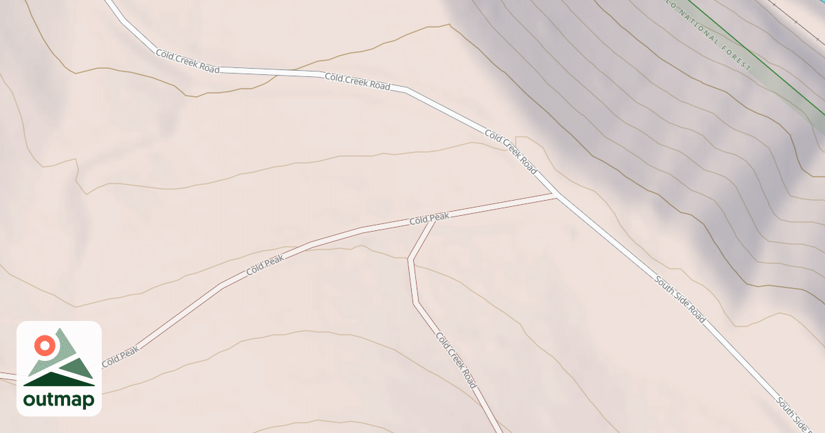 Map of COLD PEAK