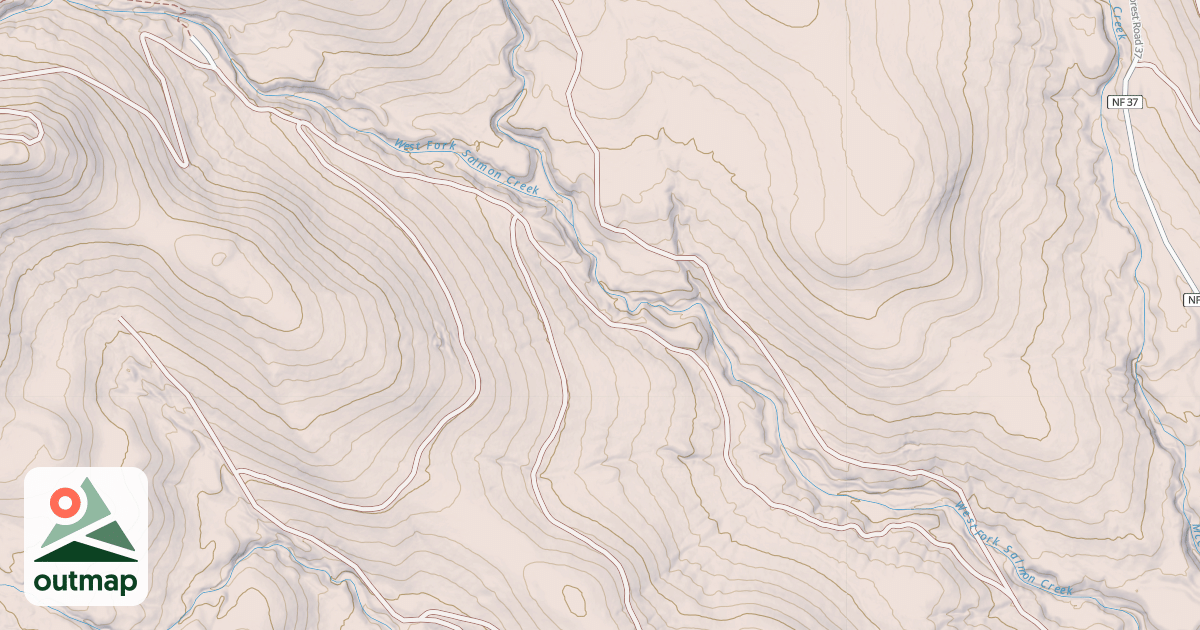 Map of JIM CR - GOLDEN STAIRWAY T.H.