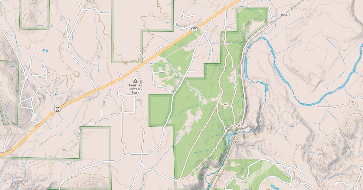 Map preview of CLAIRVILLE LOOP