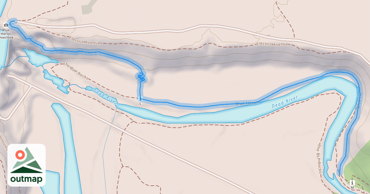 Map of Blue Heron