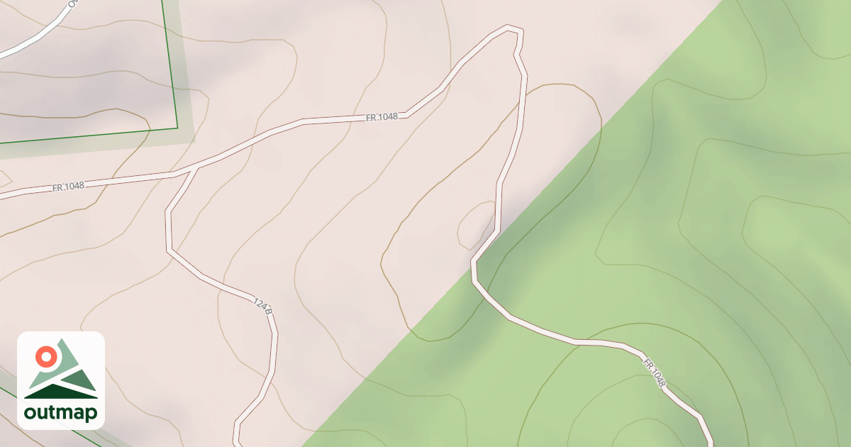 Map of White Sulphur Ohv Trail - B