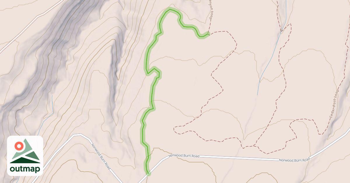 Map of Posey's Spur