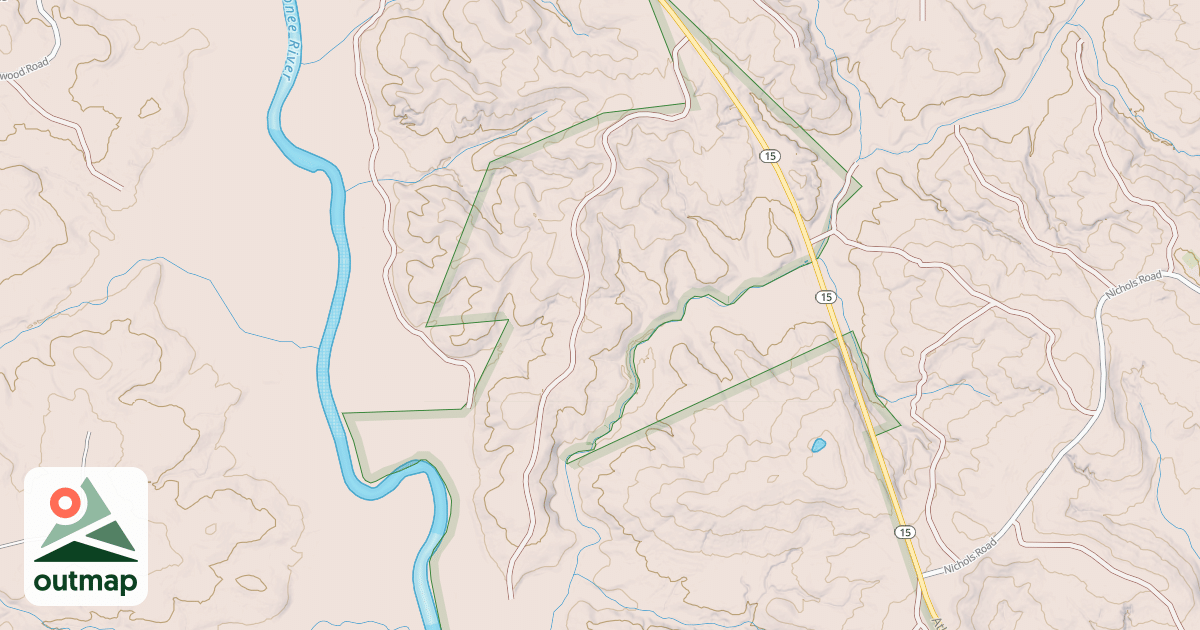 Map of WATSON SPRING