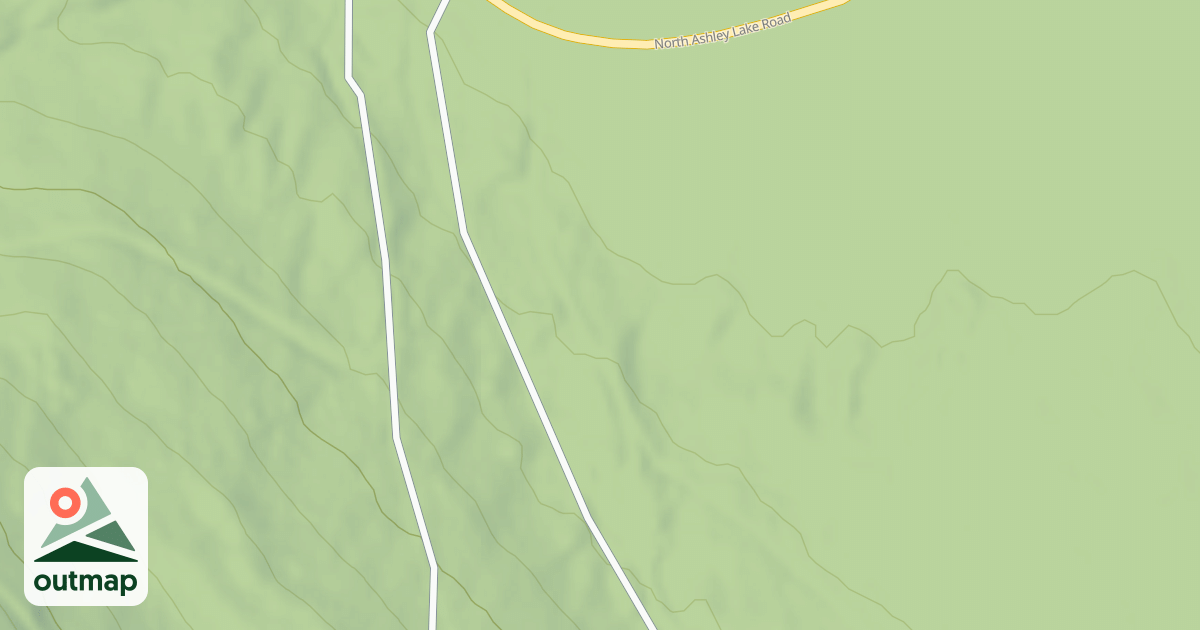 Map of BERNARD CREEK