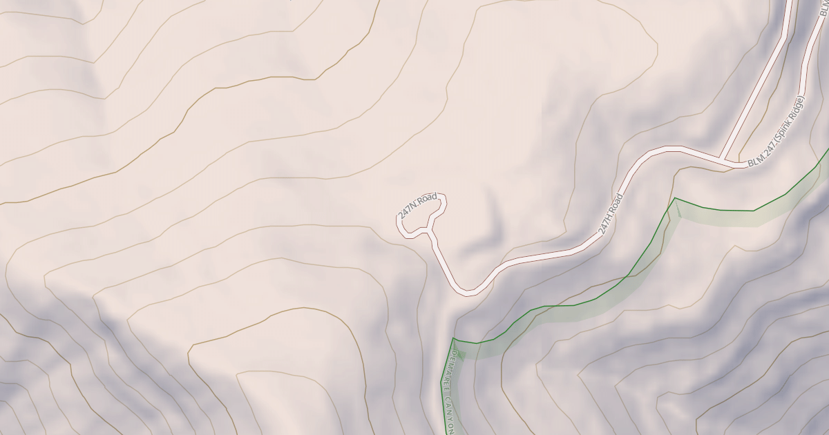 Map preview of BLM National GTLF Public Motorized Roads 9189cfa6-4bdd-431f-a89f-cbbf011c8cd9