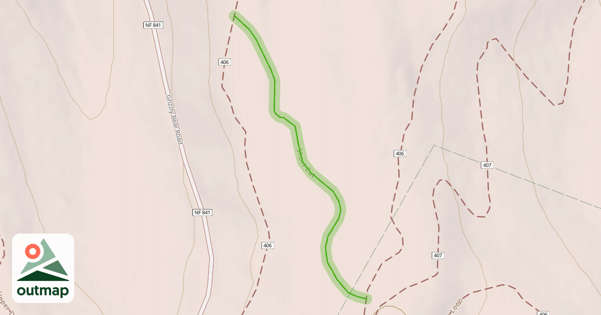 Map of Short Cut