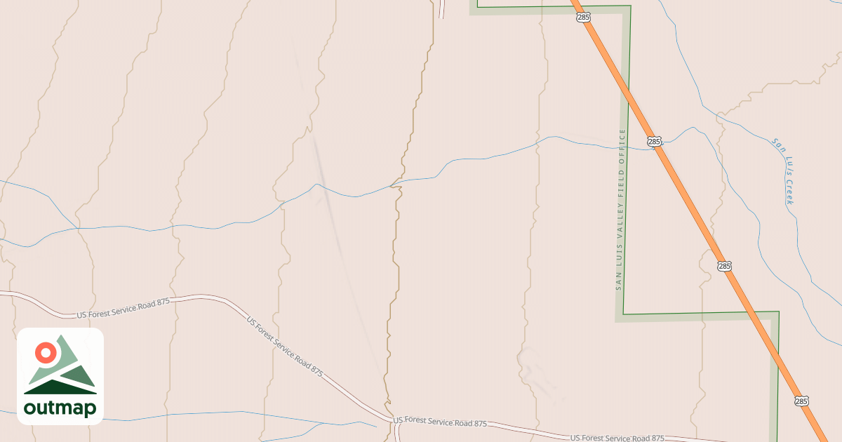 Map of BLM National GTLF Public Motorized Roads 36858715-0a14-421a-89d5-89bb76a139e8