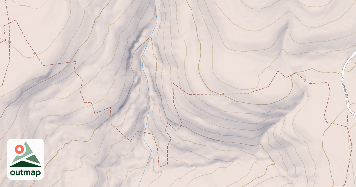 Map of Brock Creek #28