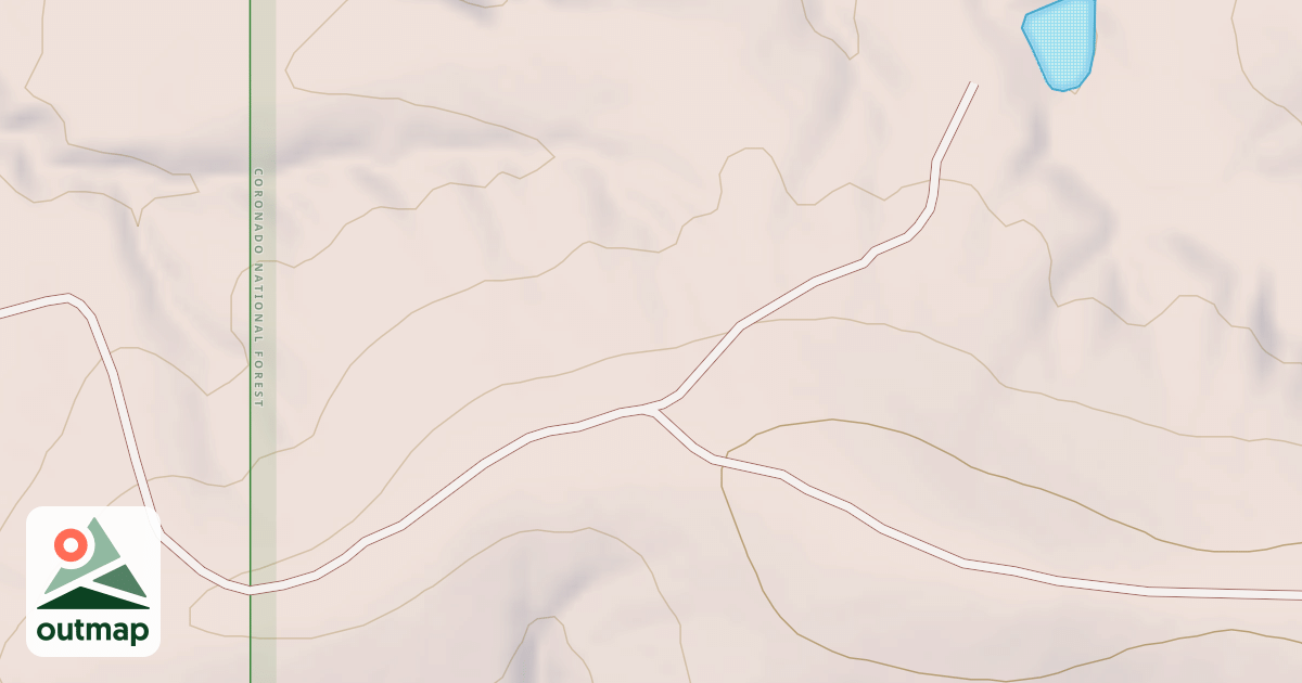 Map of CHALK HILL TANK