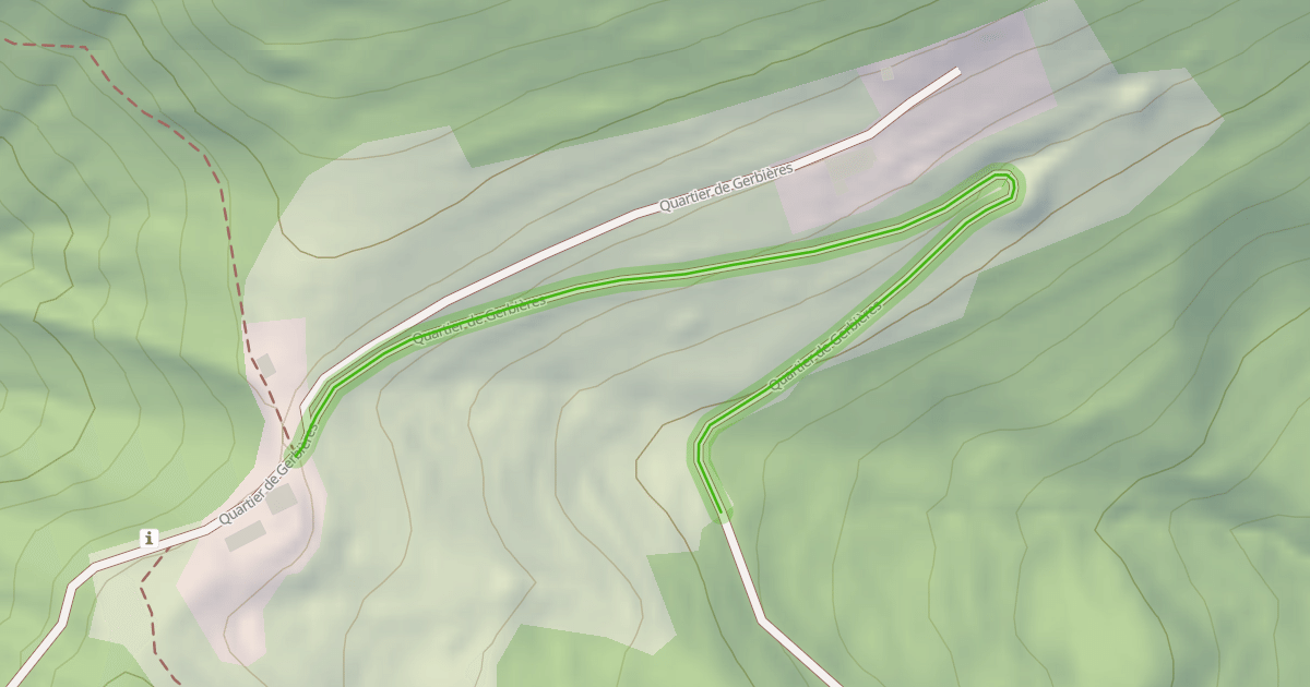 Map preview of Quartier de Gerbières