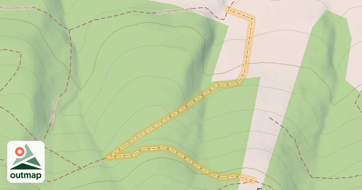 Map of Milksnake Run