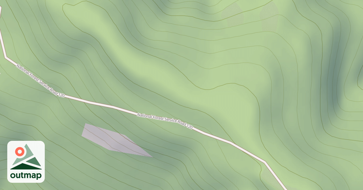 Map of CURVE THIN T.S.