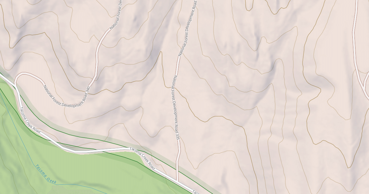Map preview of USFS Motor Vehicle Use Map Roads {1B8C627E-5879-4D34-88BC-4FF1DF9409E4}