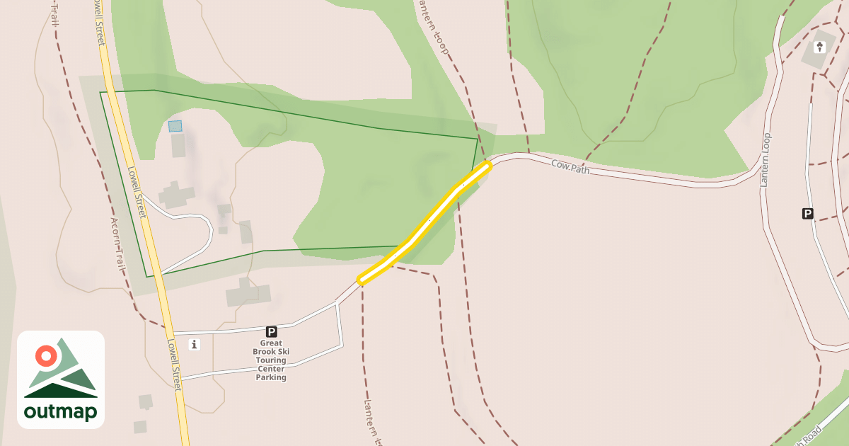 Map of Lantern Loop