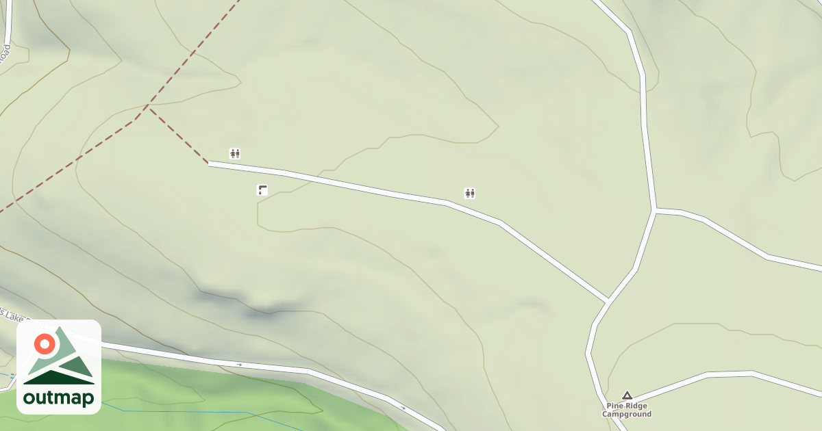 Map of PINE RIDGE LOOP C