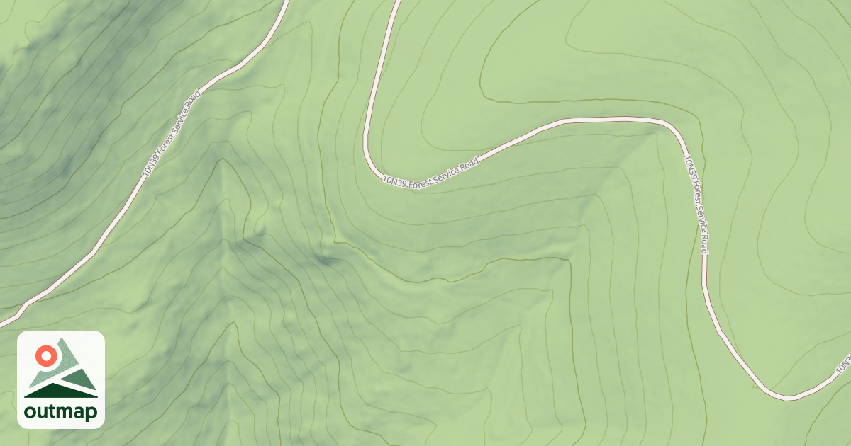 Map of ALDER HOOK