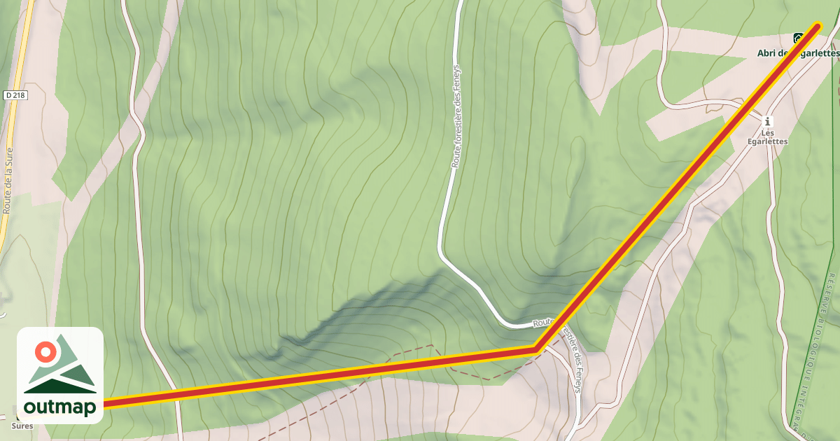 Map of Sures