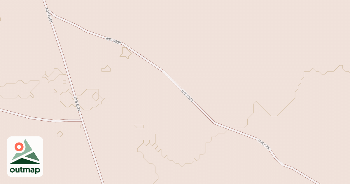 Map of 8308