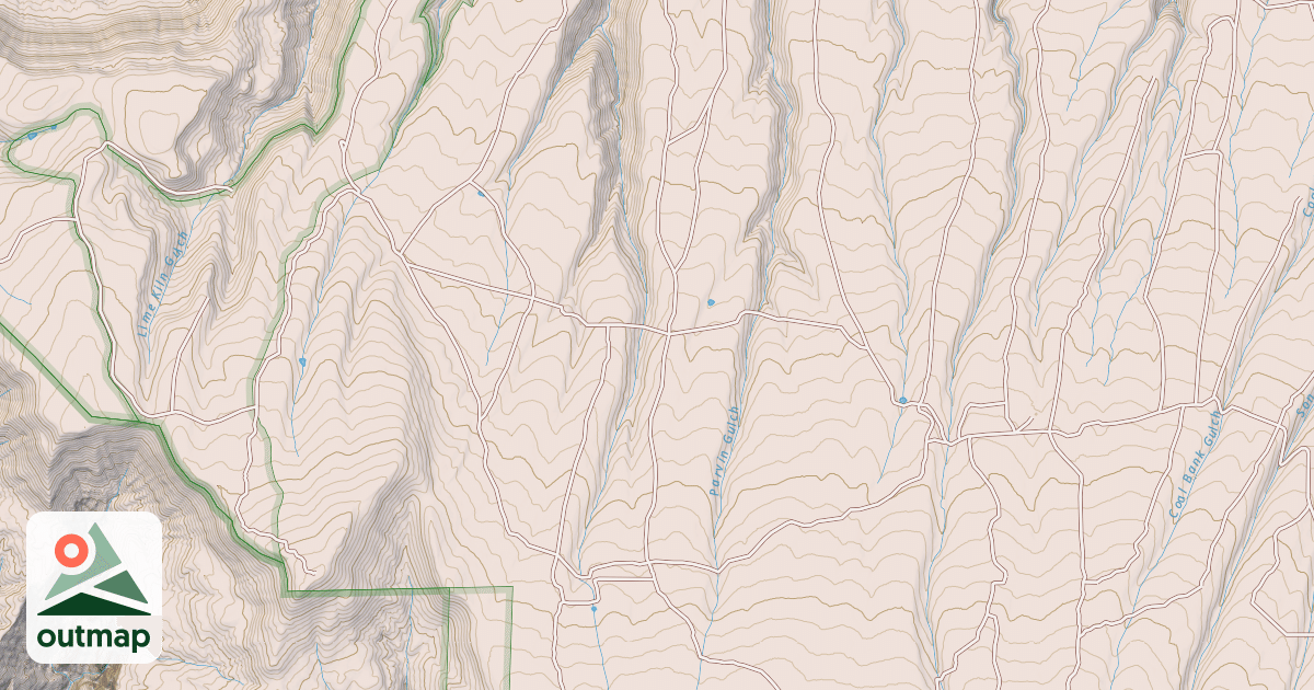 Map of BLM National GTLF Public Motorized Roads 5b9814a4-2dea-49b3-9672-cd61d6bd7131