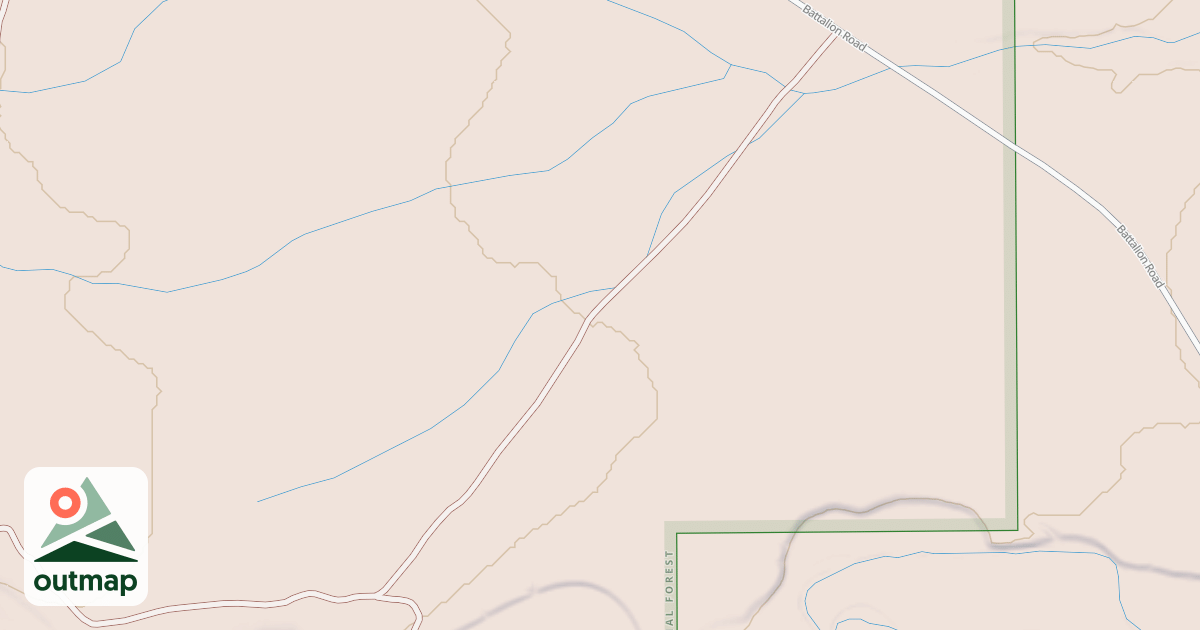 Map of USFS Motor Vehicle Use Map Roads {00400AD2-68C5-44BD-B5DB-98CD987989DB}