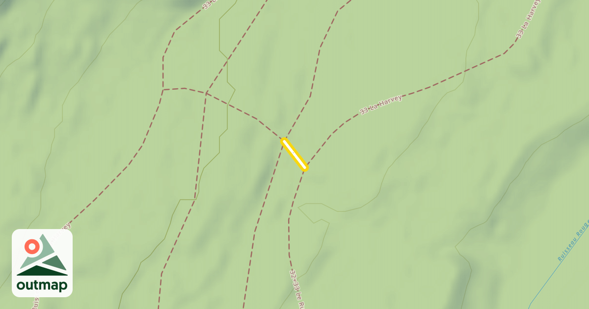 Map of 32 Le Ruisseau Rouge