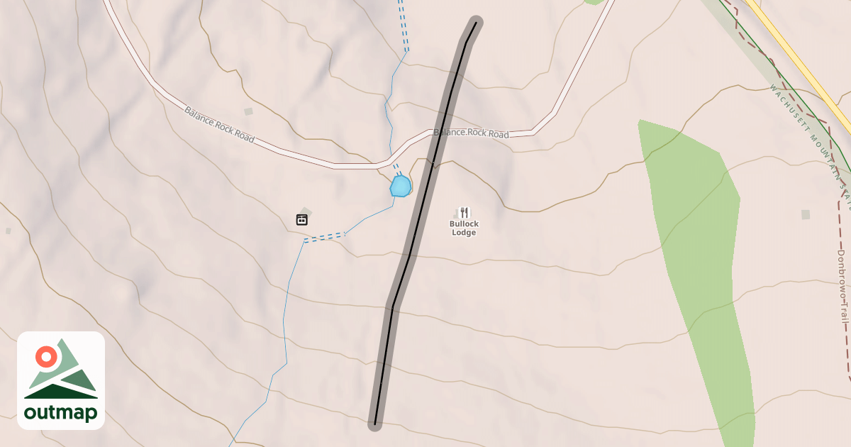 Map of Salamander Cutoff