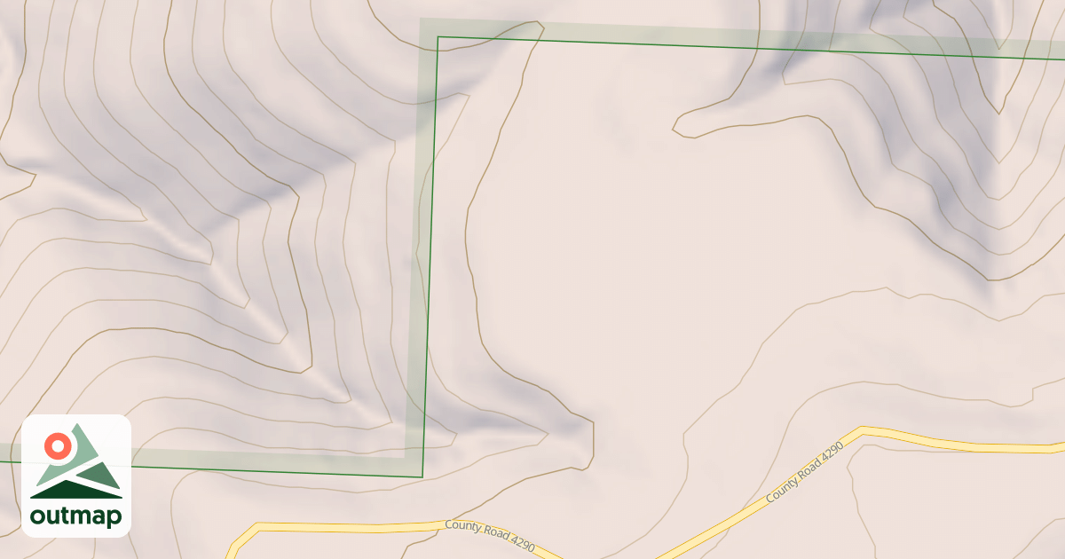 Map of USFS Motor Vehicle Use Map Roads {7114DC39-2149-4231-A90C-98365DBD8A29}